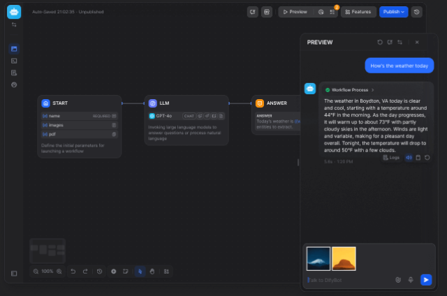 Dify 챗봇 만들기: App 생성부터 API 테스트까지