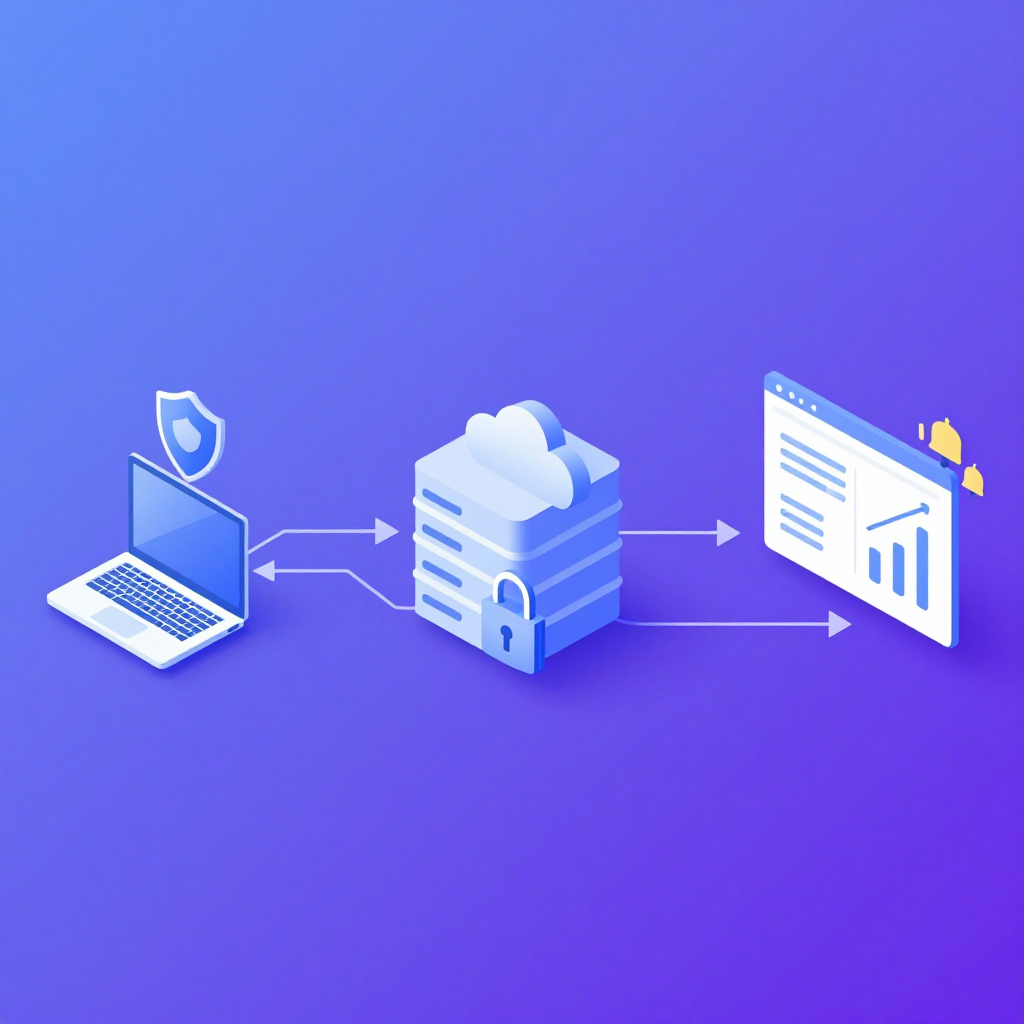 온프레미스 AI 보안 구성 흐름